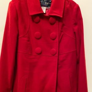 Red coat